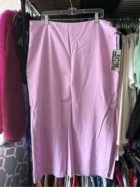 Future Collective Lilac Skirt Size 17